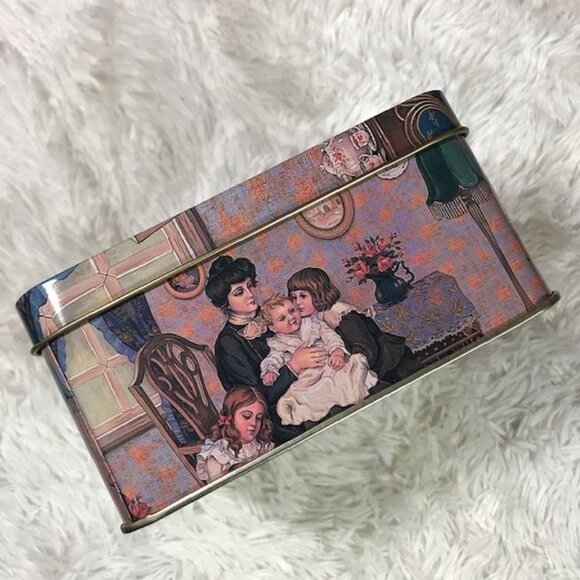 Vintage Mother and Babes Nostalgic Square Tin - Picture 5 of 10